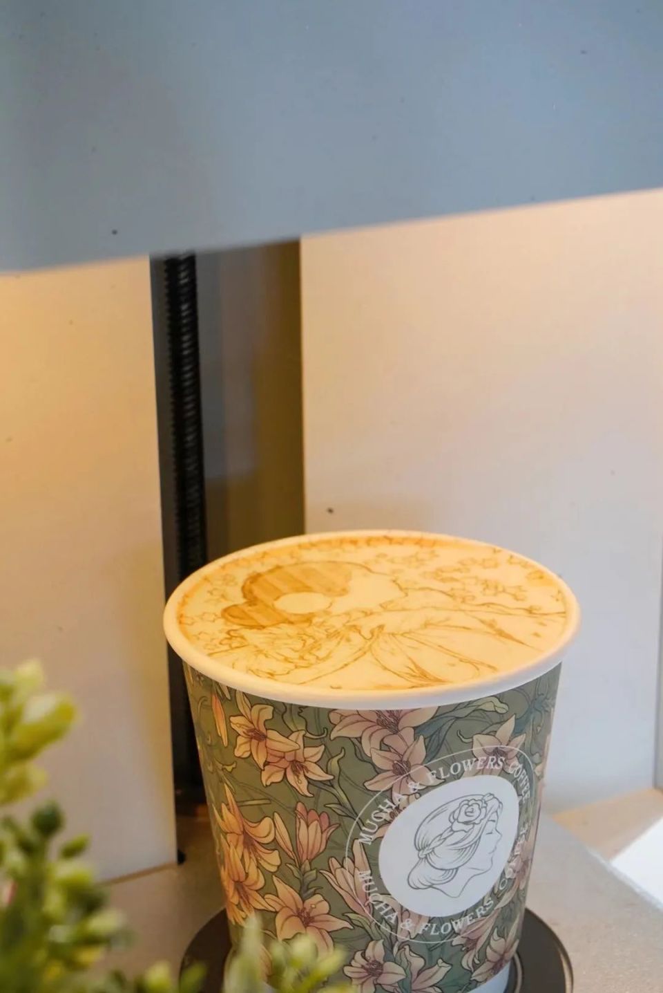 是我低估了博物馆拉花水平