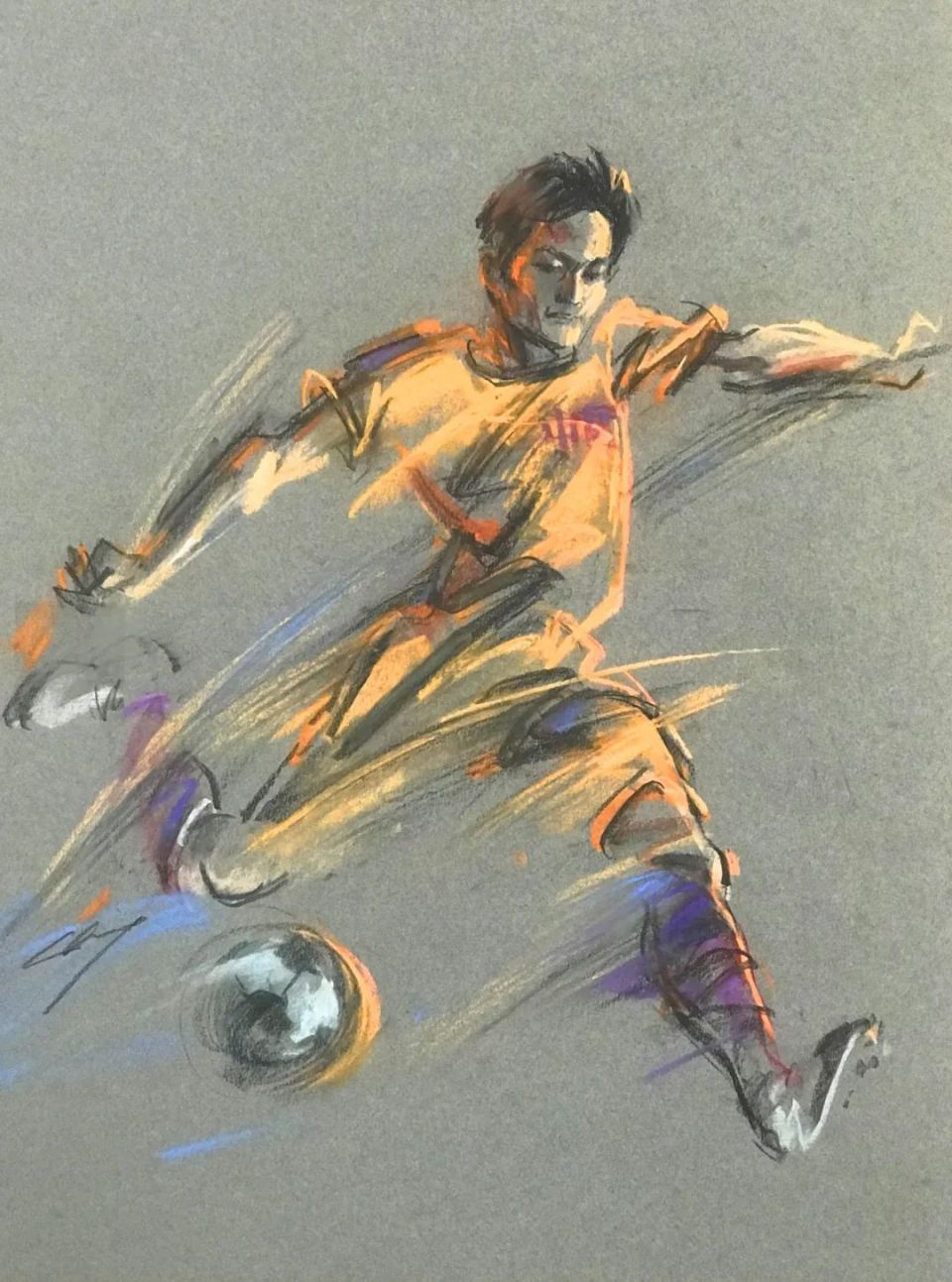 运笔乘风——徐治庆中国体育冠军速写展在广州体育文化博物馆开幕