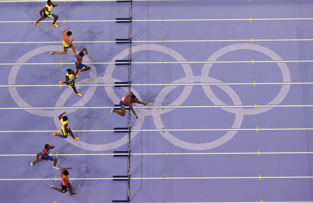 巴黎奥运会丨田径——男子110米栏赛况(24)