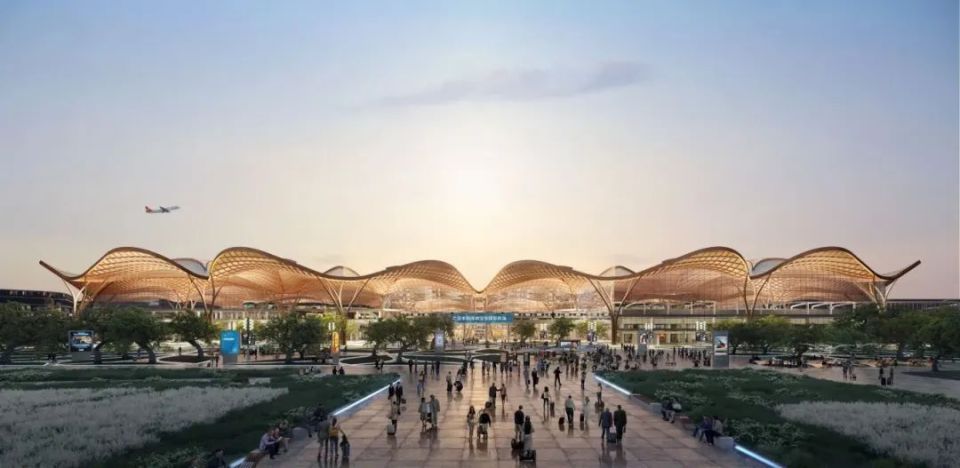 深江铁路深圳机场东站即将开建!上楼可搭乘飞机,下楼可换乘高铁和地铁