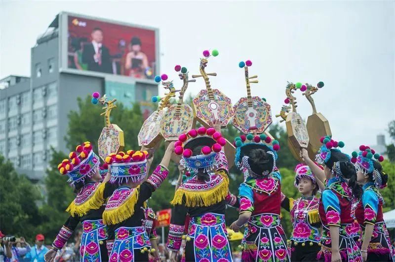 楚雄彝族自治州火把节图片