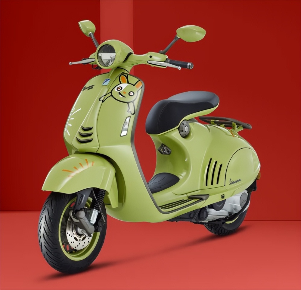 8万的摩托车,vespa 946兔年特别版登场,真的会有人买单?_腾讯新闻