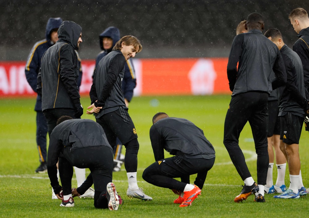 Football -Champions League： Preparation of Real Magonal before (3)