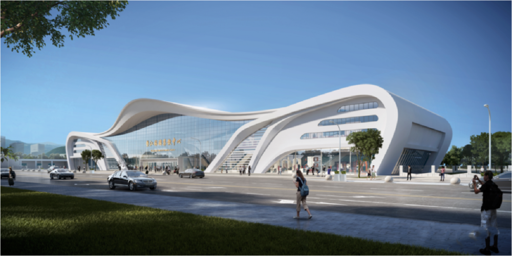 最新进展垫江旅游集散中心预计6月完成外墙装饰