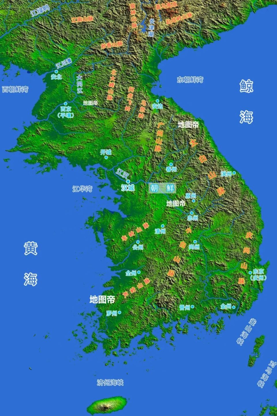 韩国群山位置图片