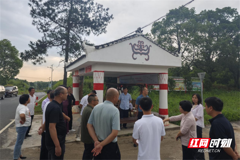 永兴县悦来镇开展2024支书论坛实地观摩活动