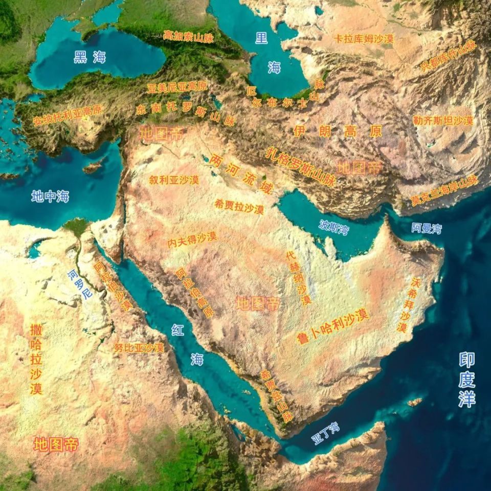 伊拉克为何要兼并科威特？看地图一目了然_腾讯新闻