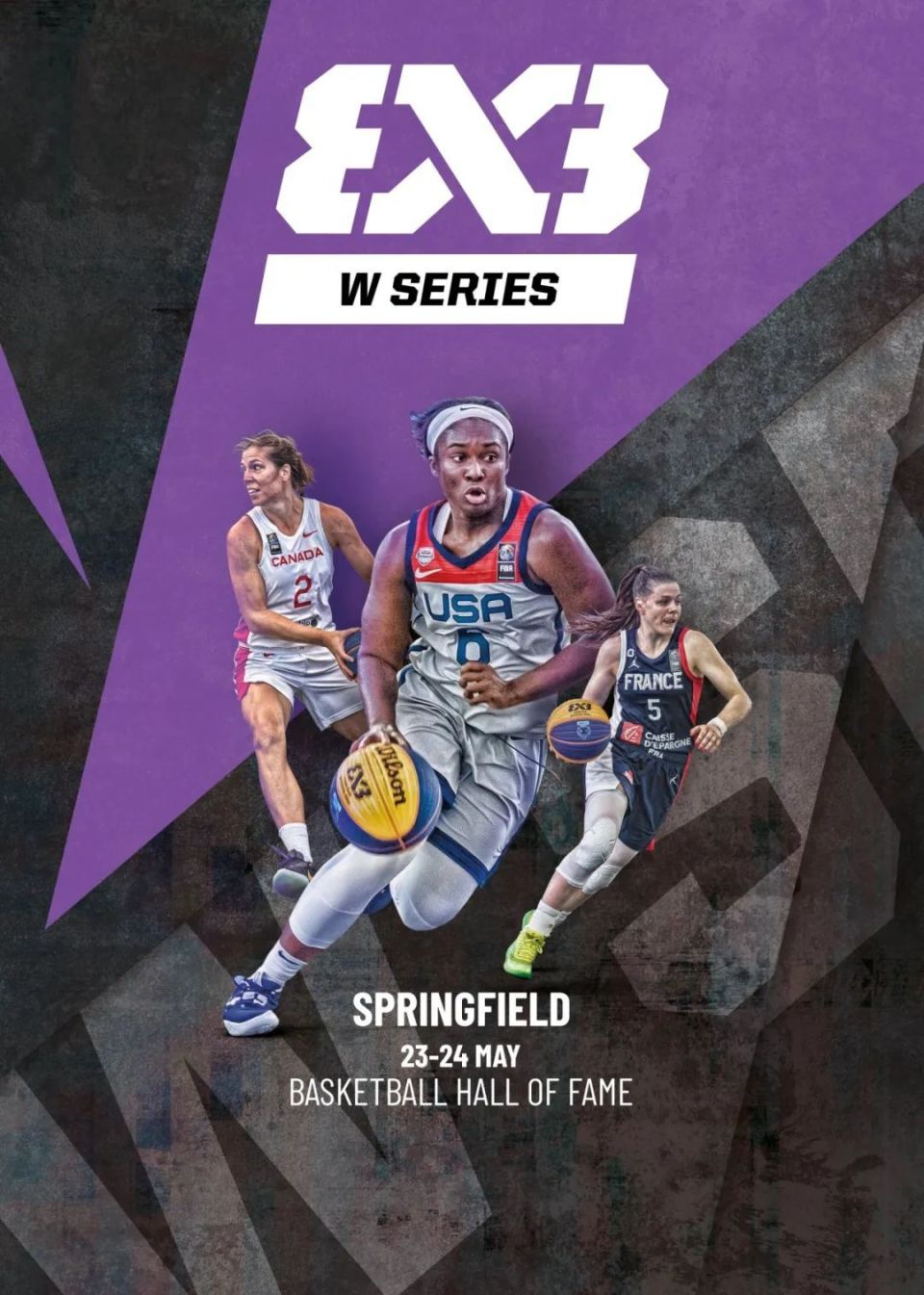 【赛事预告】新赛季揭幕战,国际篮联三人篮球女子系列