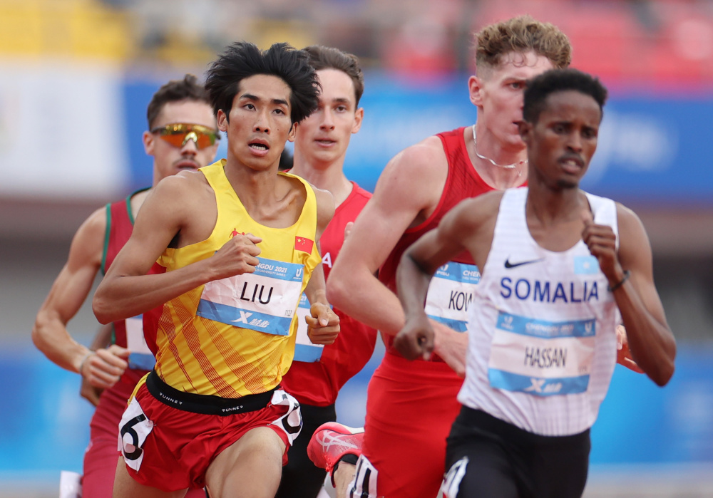 (成都大运会)田径——男子1500米:谢冬生,刘德助晋级决赛_腾讯新闻