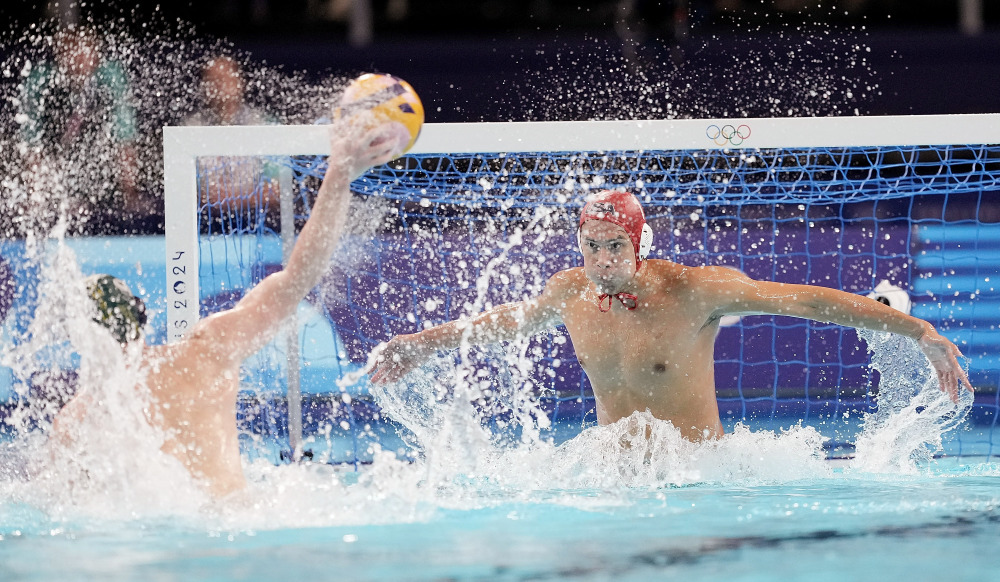 巴黎奥运会|水球——男子四分之一决赛:美国晋级半决赛(2)