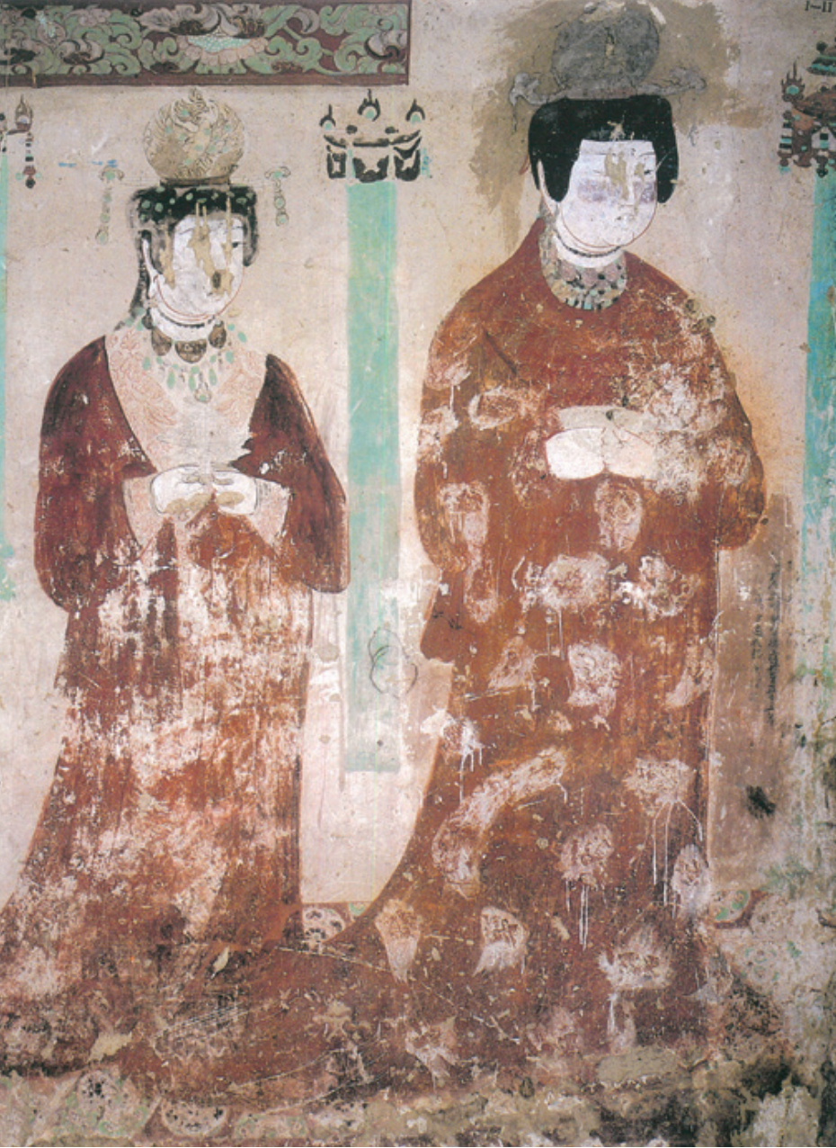 时期的各类文书中,"公主"也总是写在"夫人"的前头,"朗,常荣松柏之贞