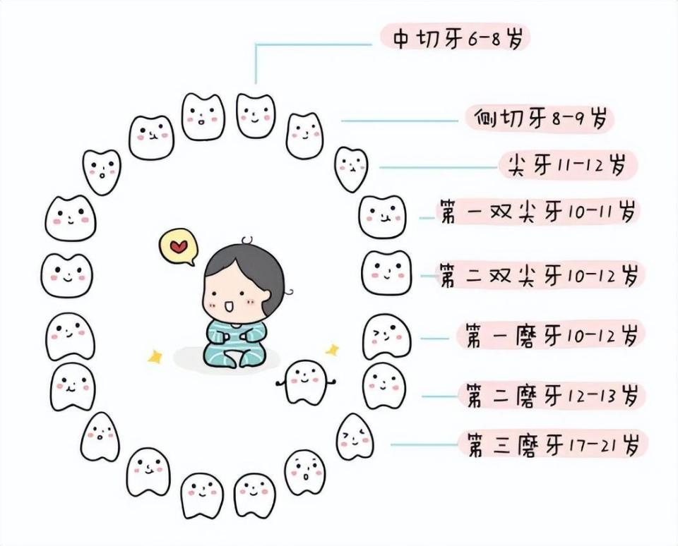 6-12岁儿童牙齿口腔护理指南来了!