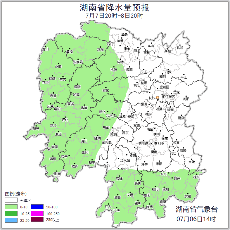 长沙90天天气预报