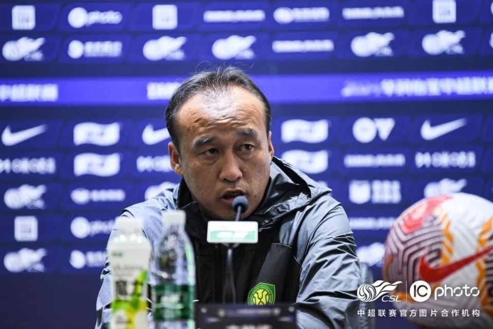 陶伟指导表示:我觉得五连胜这样的成绩对北京国安队来说是应该取得的