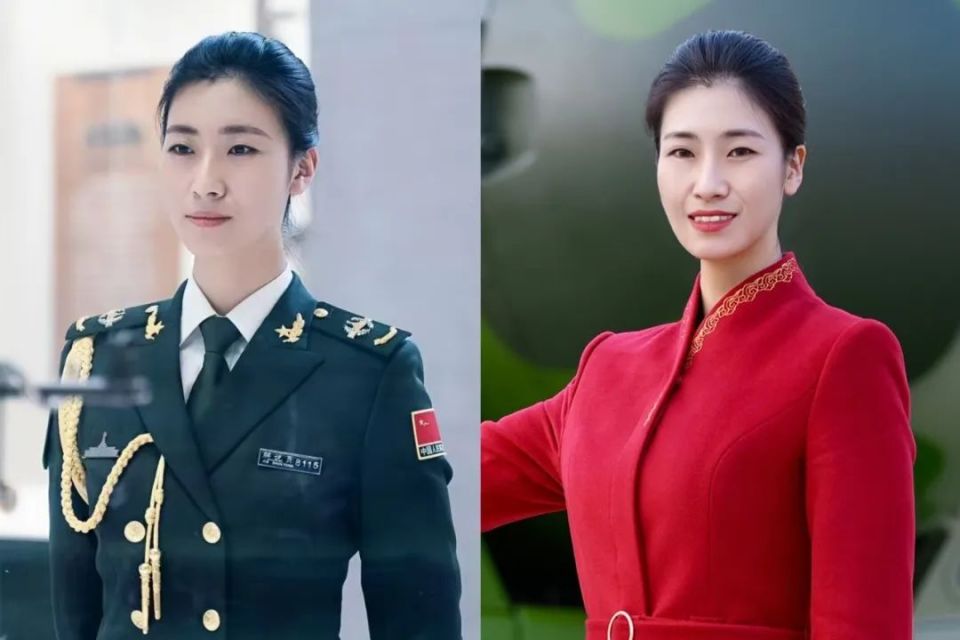 三军仪仗队小姐姐,退伍后去哪了?