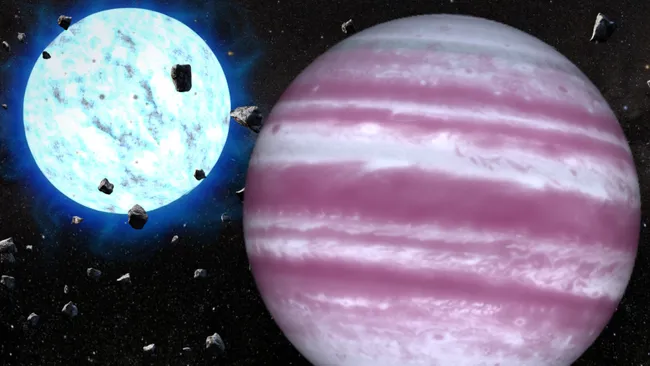 韦布望远镜观测到白矮星系外行星，窥见太阳系 60 亿年后命运_腾讯新闻