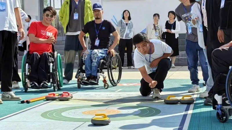 乐享体育 炫彩人生 中卫市组织开展第14届残疾人健身周活动