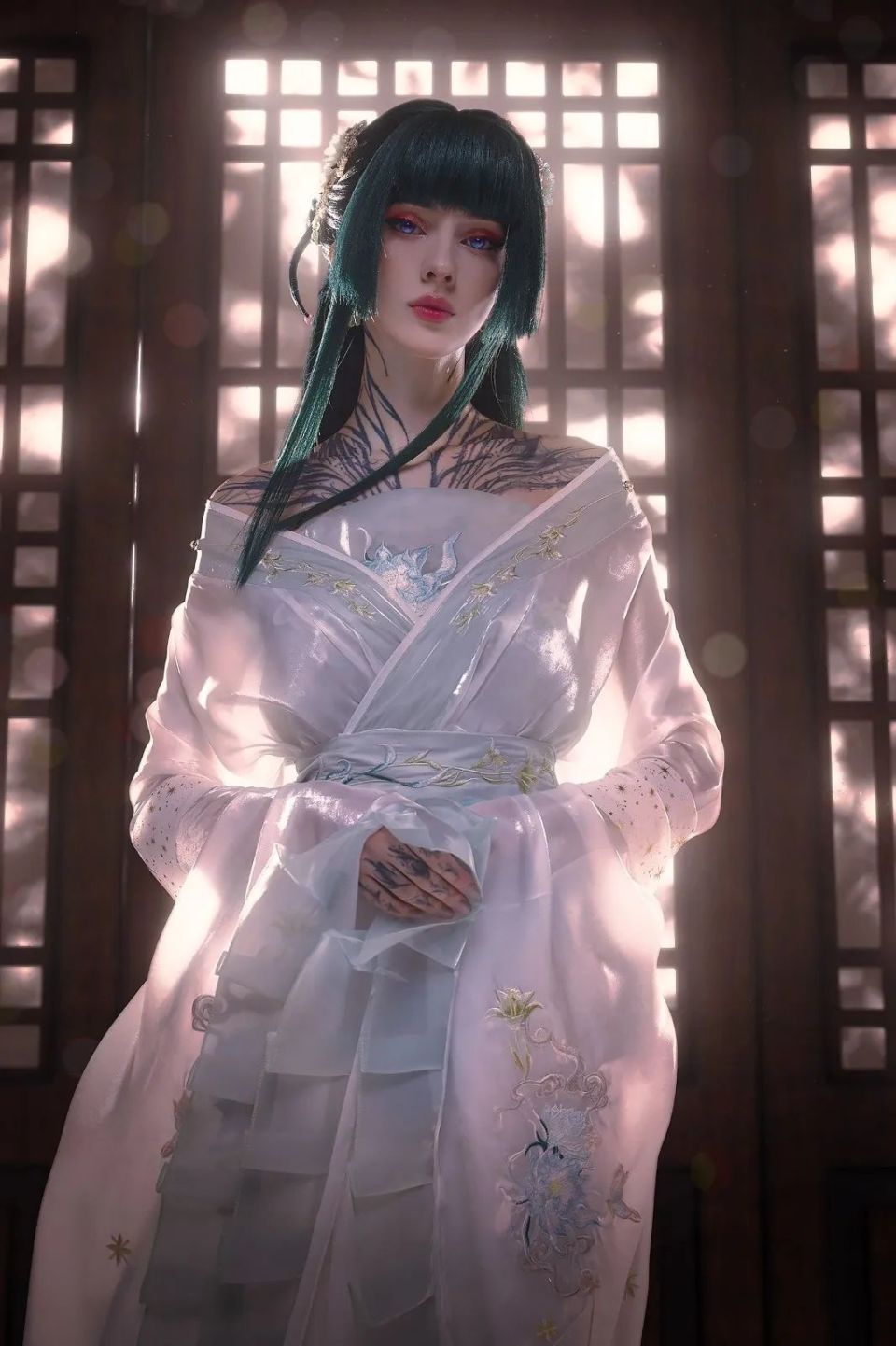 俄罗斯小姐姐cos《塞尔达》公主图 穿短裙秀绝妙身材