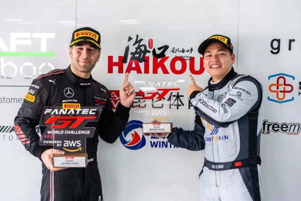 全场亚军!海口车手曹琦gt世界挑战赛亚洲杯勇夺佳绩