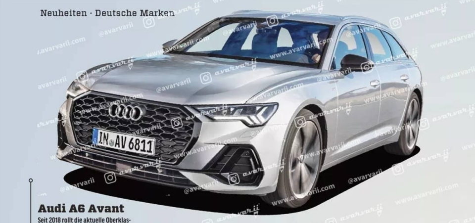 2025款"奥迪a6"路试曝光!配全新内饰,升级3.0t混动系统