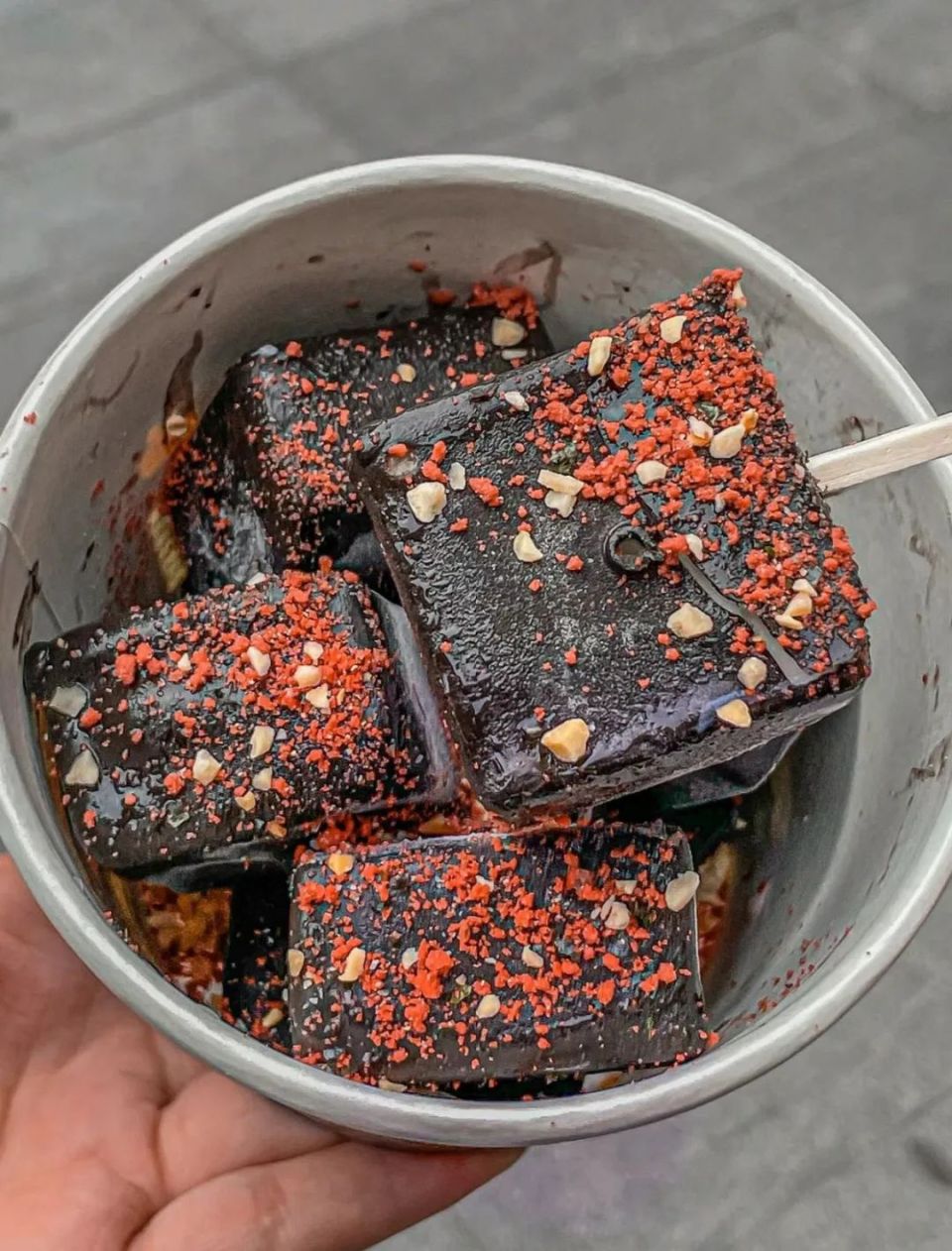 长沙臭豆腐|成为湖南美食届的新名片.