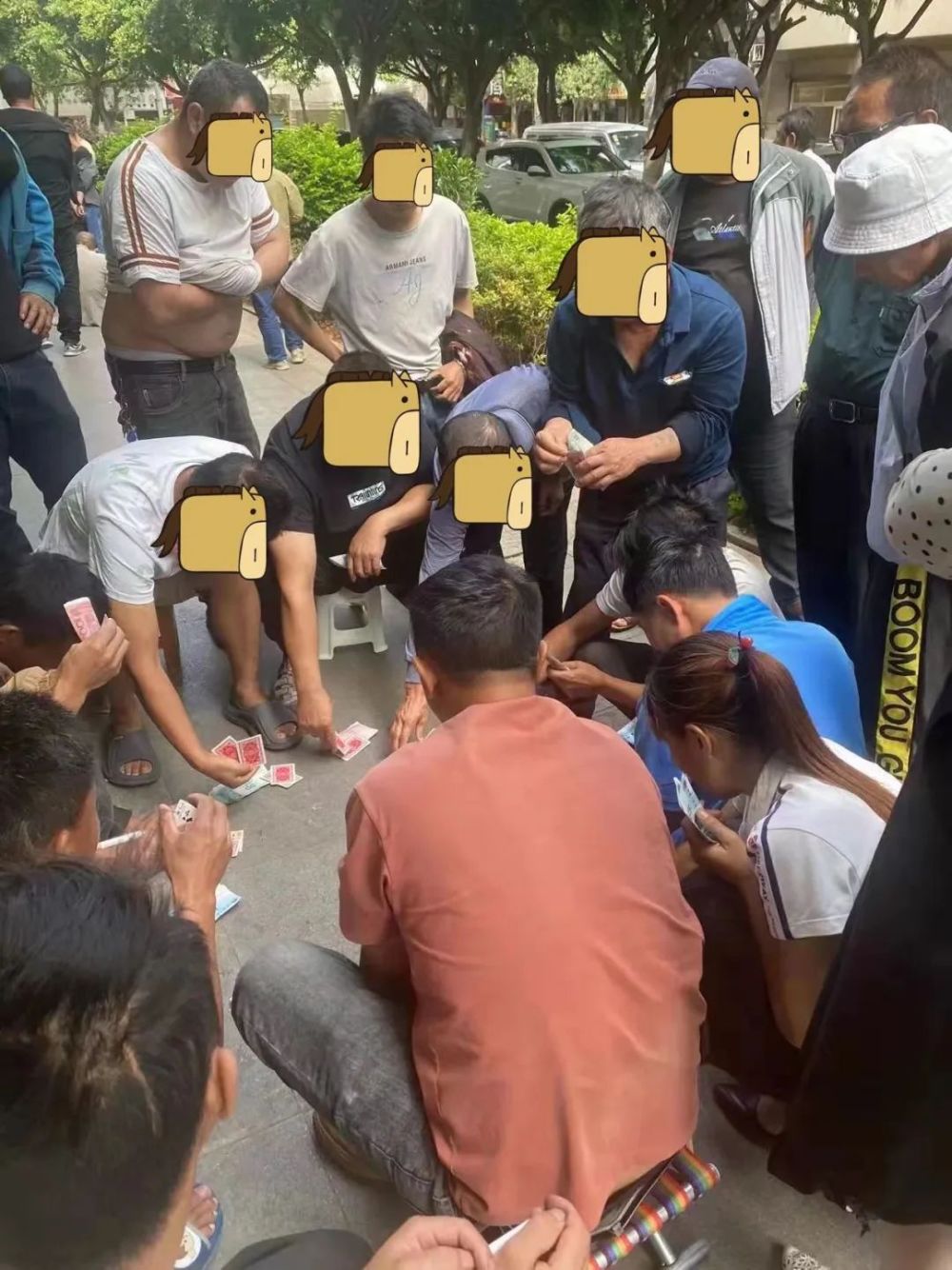 大理市警方查获一起赌博案抓获12名违法人员