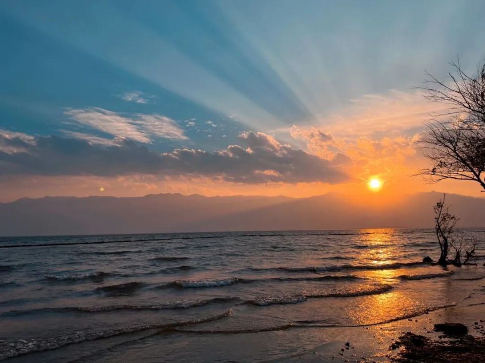 留个傍晚,来挖色追一场绝美日落
