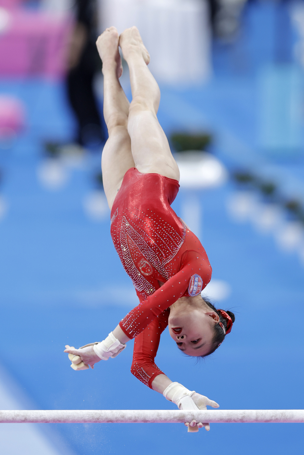 (体育)体操——全国冠军赛:高低杠决赛赛况