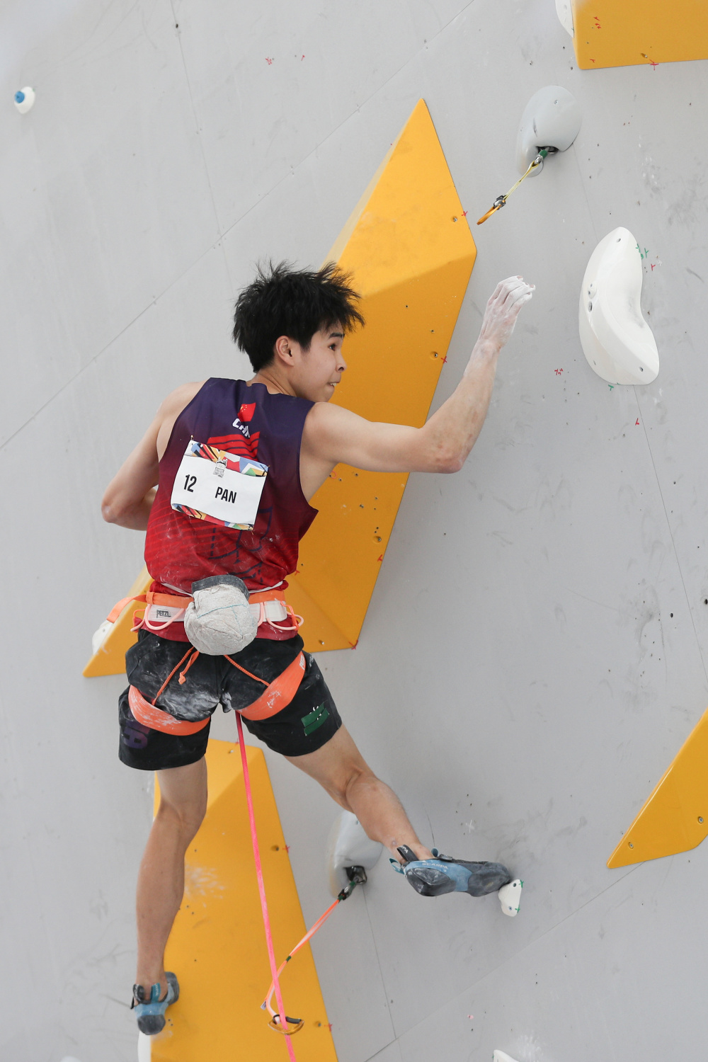 攀岩——奥运会资格系列赛上海站:潘愚非无缘男子两项全能决赛