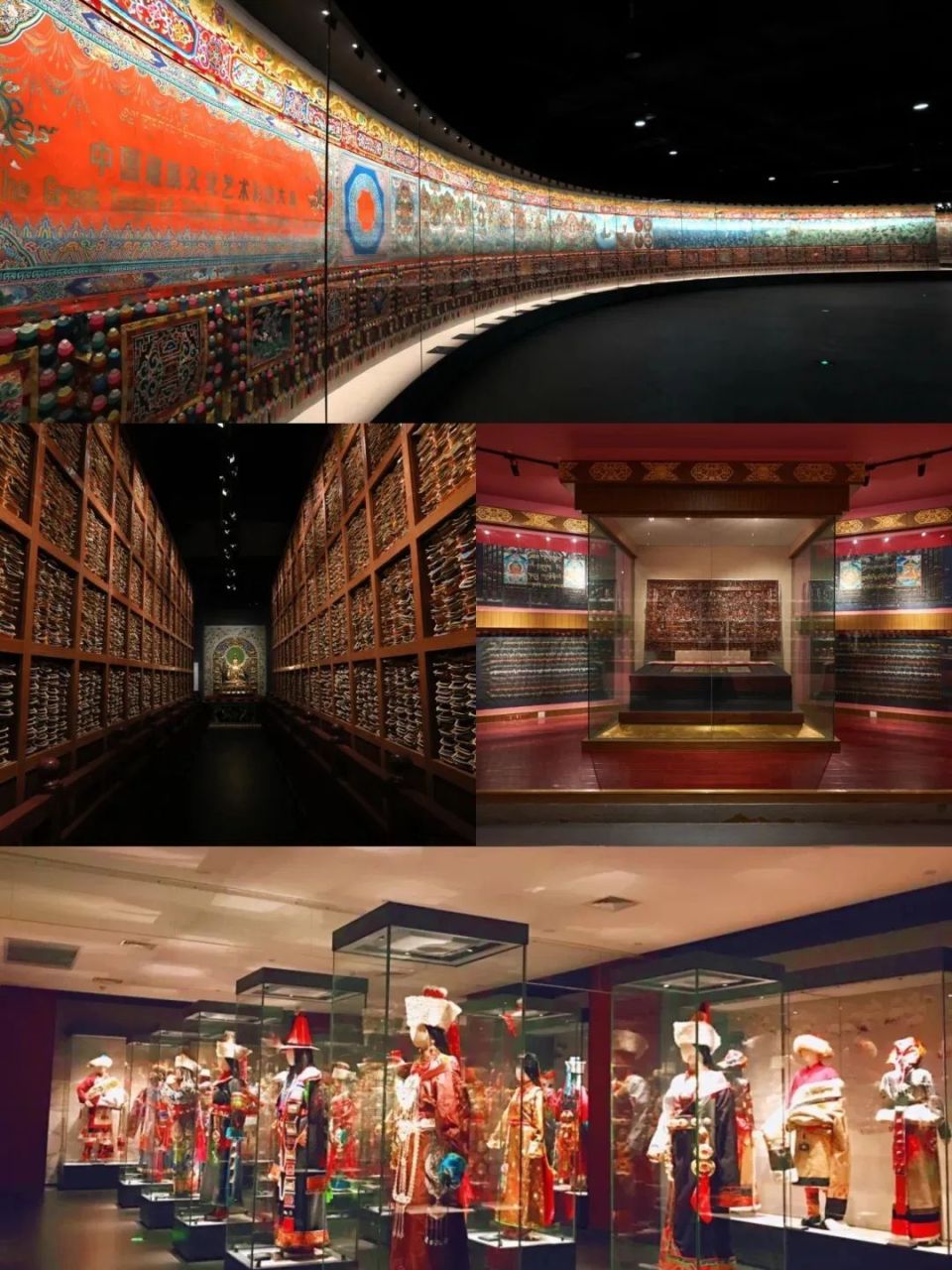 05甘肃敦煌艺术馆历史是脆弱的,因为她被写在纸上,画在墙上;历史又是