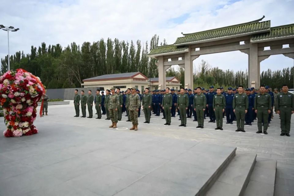 锻造金雕劲旅"来到酒泉卫星发射中心南部战区空军航空兵某旅驻训分队