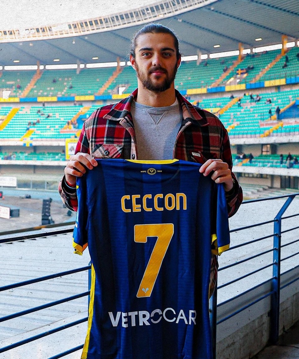 而他所支持的俱乐部则是同样来自意甲的维罗纳