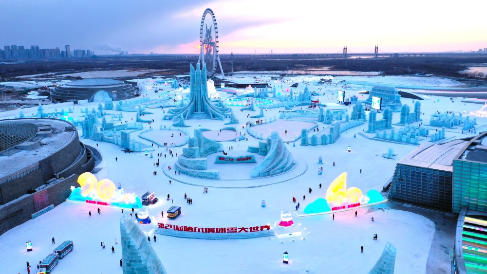 天津乐园冰雪大世界图片
