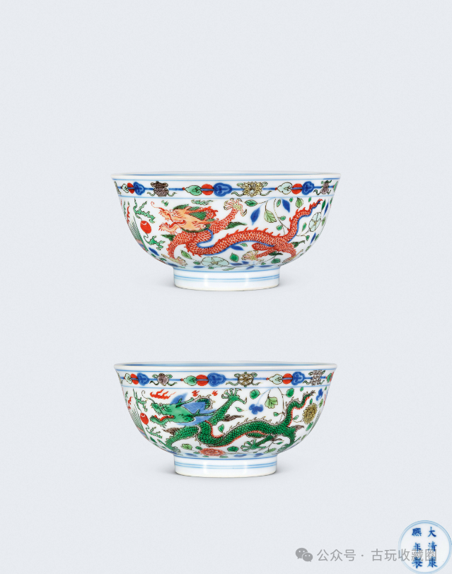 清康熙五彩龙凤纹碗-腾讯新闻