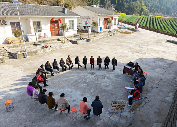 射洪市复兴镇三措并举落实全域环卫工作