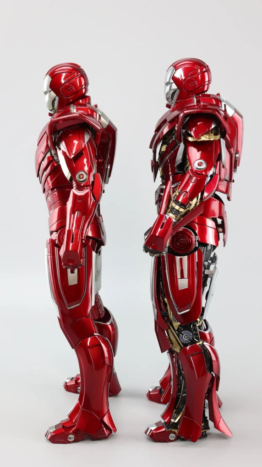 你见过内置骨骼还能爆甲的钢铁侠手办吗