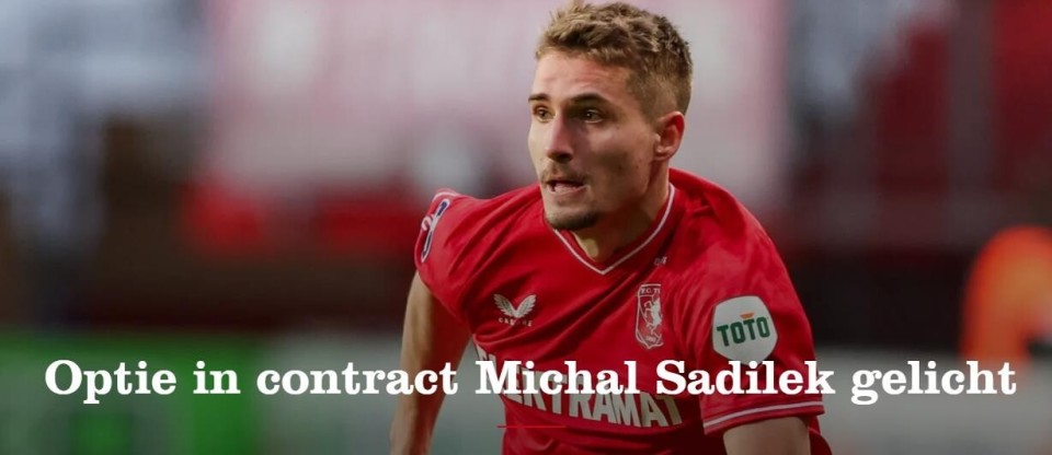 特温特官方萨迪莱克完成续约斯马尔将自由转会离开