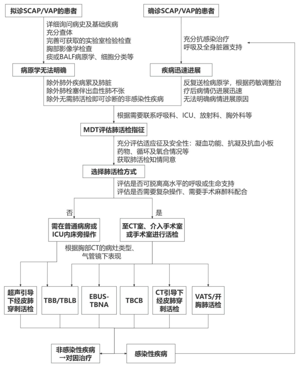 scap,hap/vap的诊治思维,流程与要点?