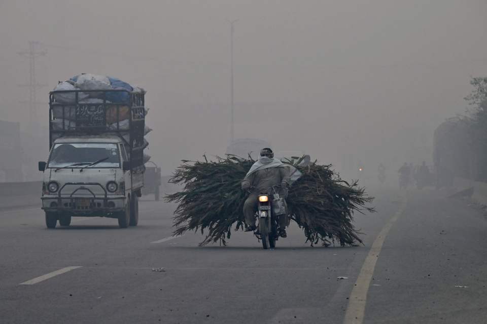 雾霾天气图片