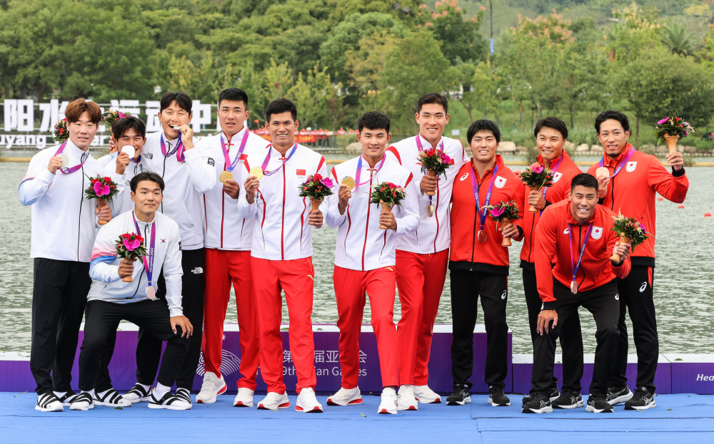 皮划艇静水——中国队夺得男子500米四人皮艇冠军(2)-腾讯新闻