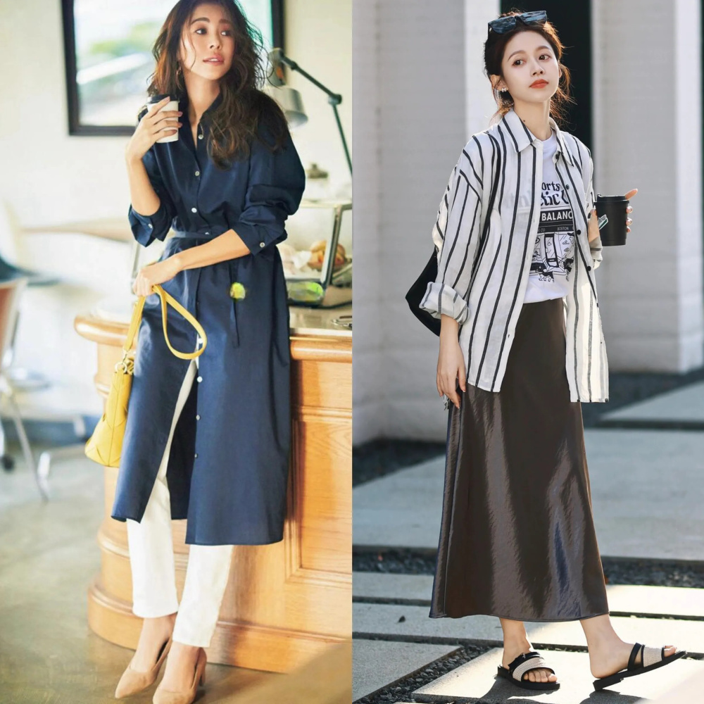 Gallery - Cách phối áo sơ mi mới này đang là xu hướng! Trông thật tuyệt khi kết hợp với chân váy và quần tây, và các tín đồ thời trang rất thích diện - image 6