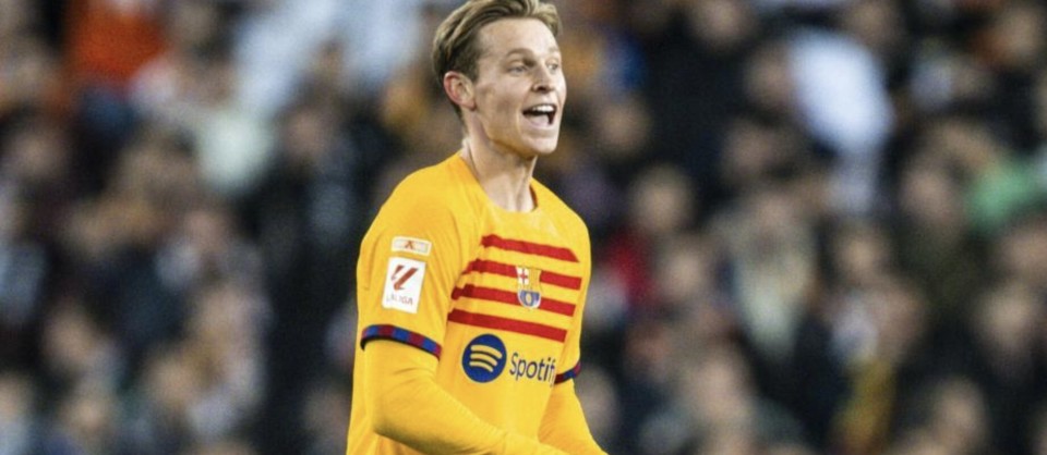 续约存疑,世界体育报:巴萨考虑为德容标价一亿欧元