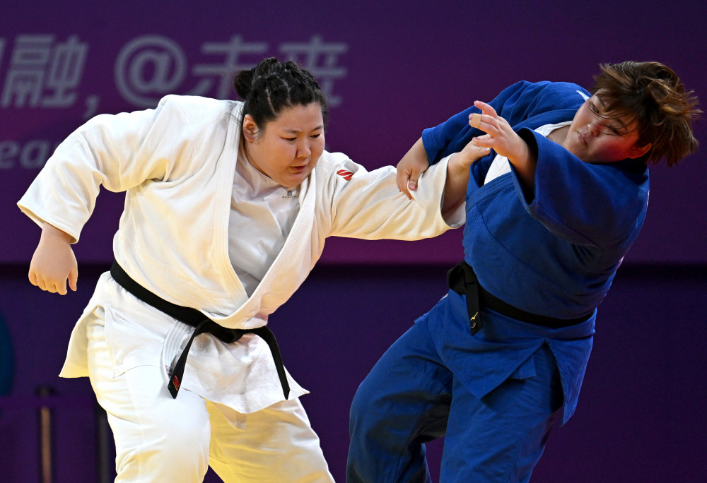 柔道——女子78公斤以上级:徐仕妍晋级决赛-腾讯新闻