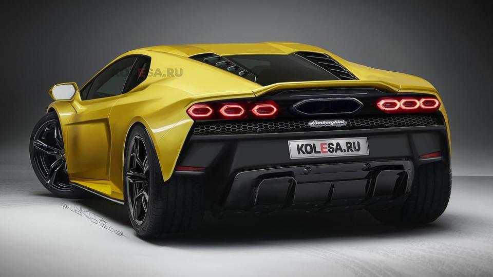 外观细节更加前卫时尚全新一代兰博基尼小牛外观图发布