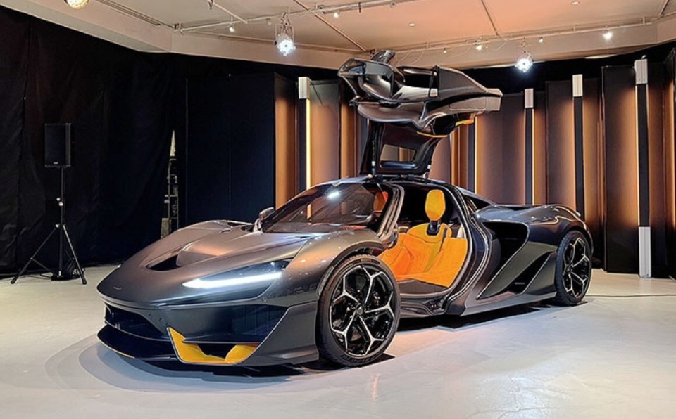 新一代神车？实车实拍迈凯伦W1_腾讯新闻