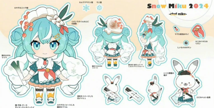 初音未来2024雪初音投票活动开启 你最喜欢哪位冰雪主题的葱娘