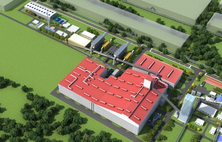 国内首个上海宝冶承建的近零碳生产线正式开工