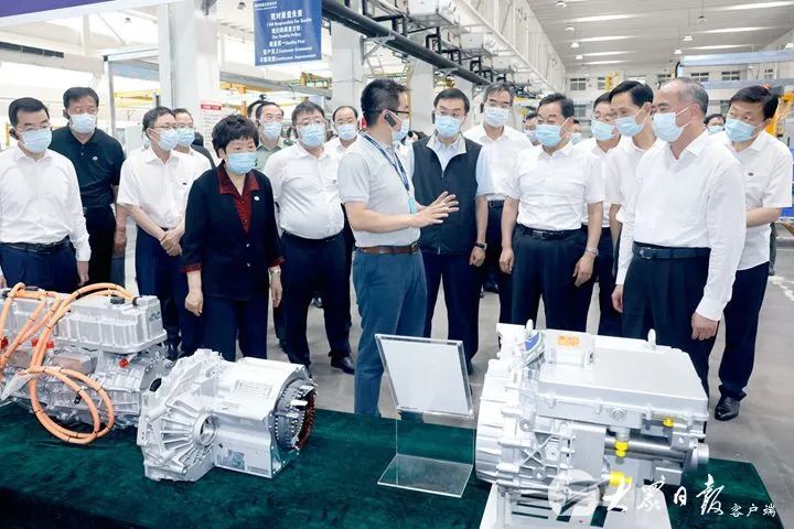 山东省举行绿色低碳高质量发展重点项目现场观摩_腾讯新闻