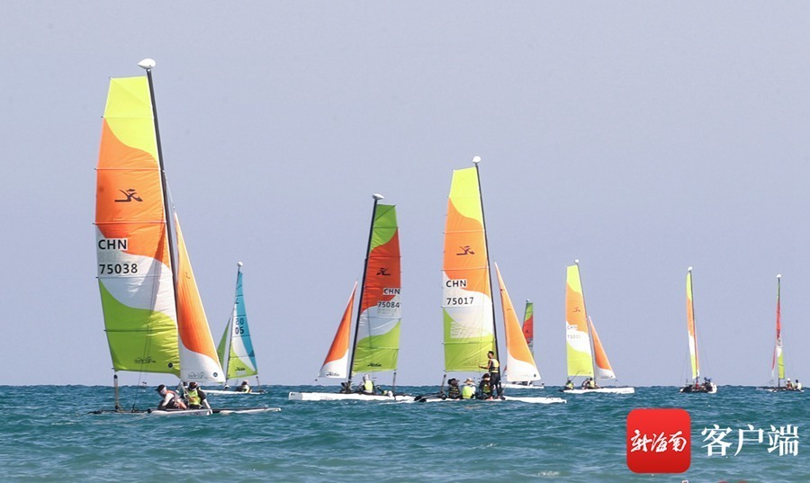 扬帆起航2023中国家庭帆船赛三亚站开赛