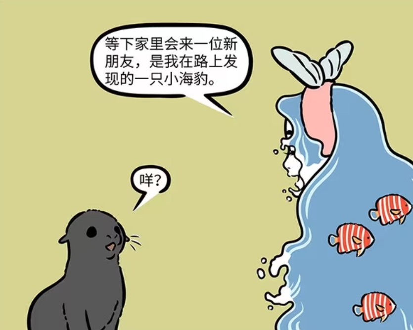 非人哉：妈祖带回受伤的小海豹，小海狮的食物被抢-古次元